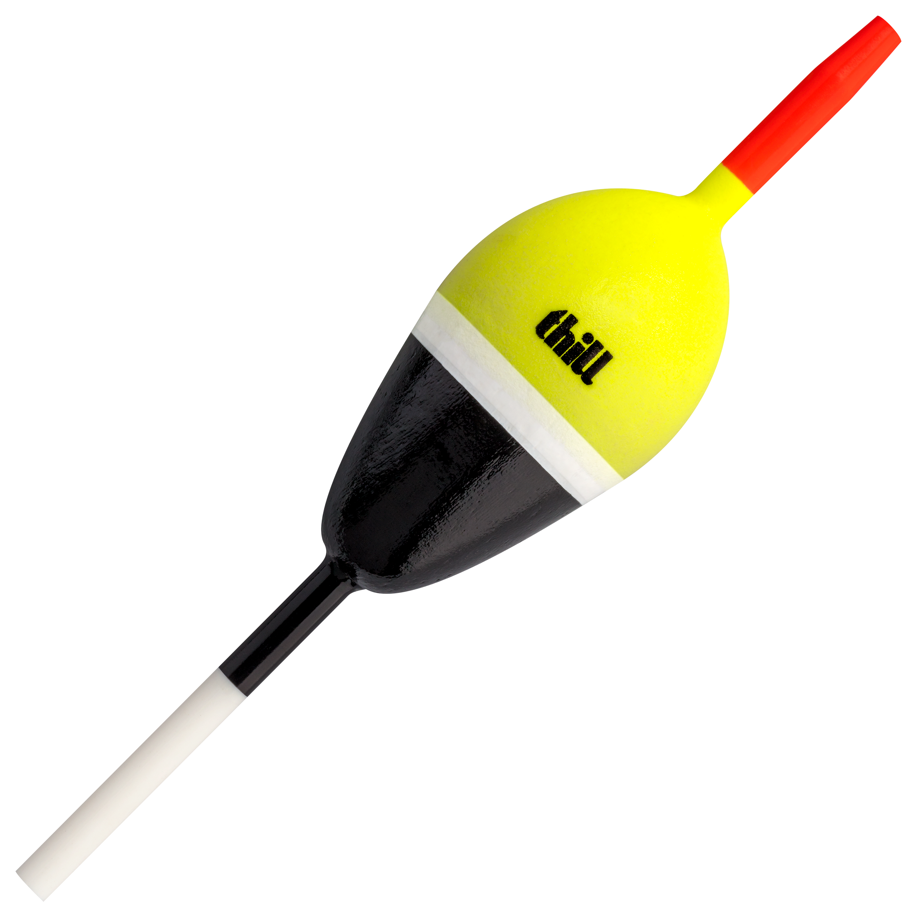 Thill Night N Day Glow Slip Float - Yellow/Black - 1-1/8