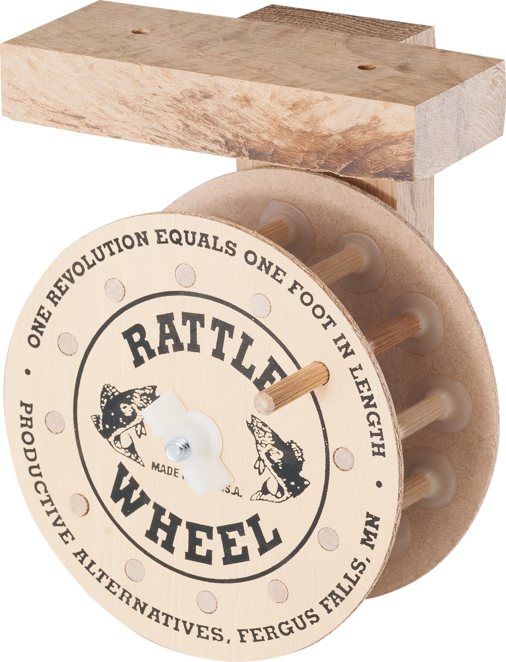 Rattle Wheel Ceiling Mount