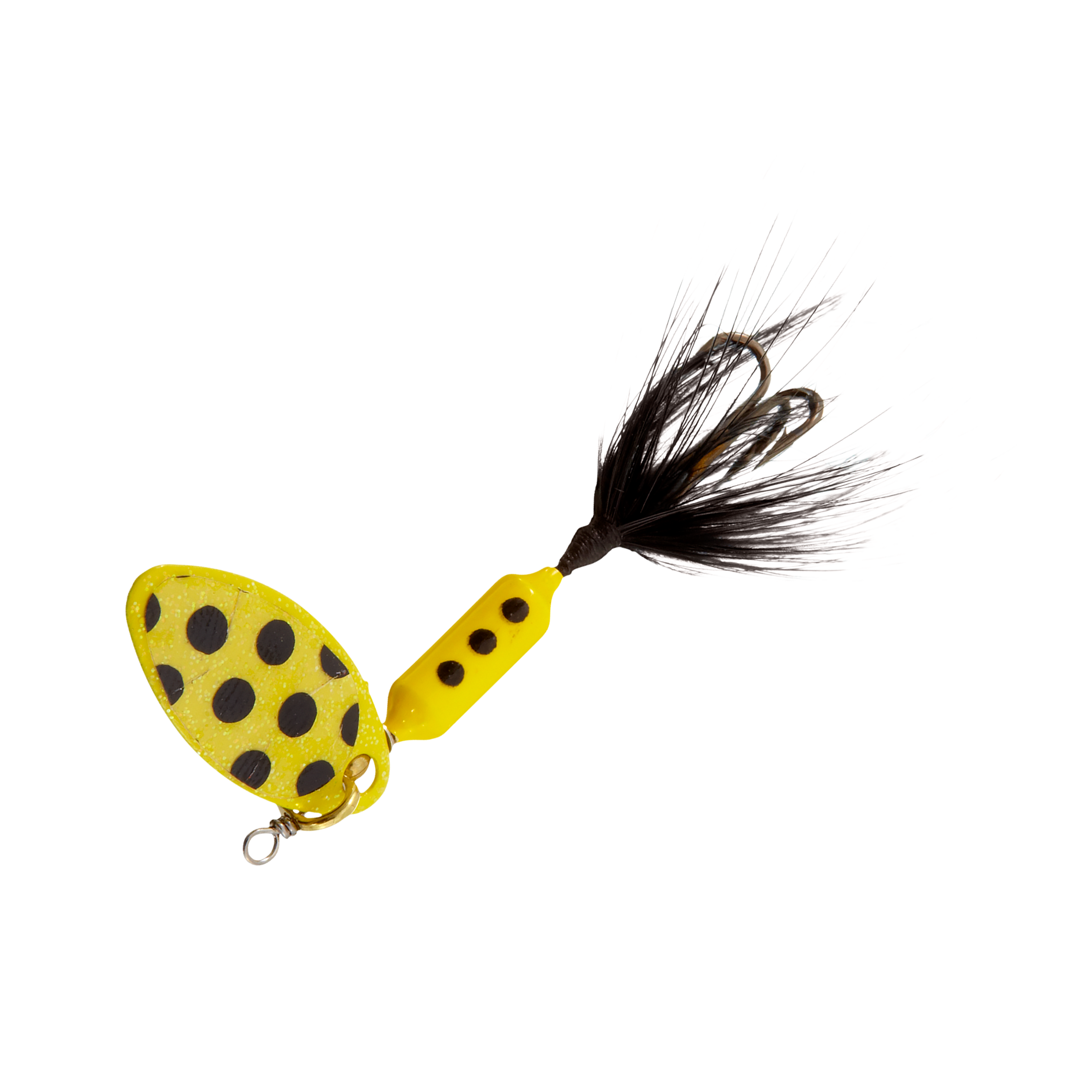 Wordens Original Rooster Tail - 1/16 oz. - Yellow Spot - 1001579 - Fishing Developed in the 1950s by Howard Worden, the Worde sku 1001579