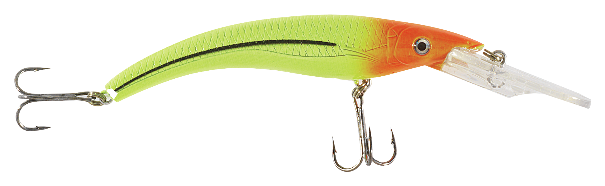 10053339 Cabelas Walleye Runner - 5/8 oz. - Flaming Banana sku 10053339