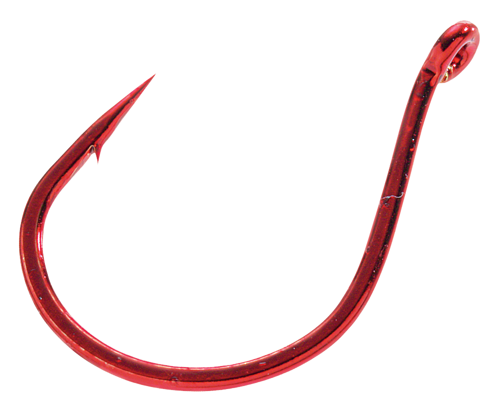 10056071 Gamakatsu Finesse Wide Gap Hooks - Red - 1/0 - 25  sku 10056071