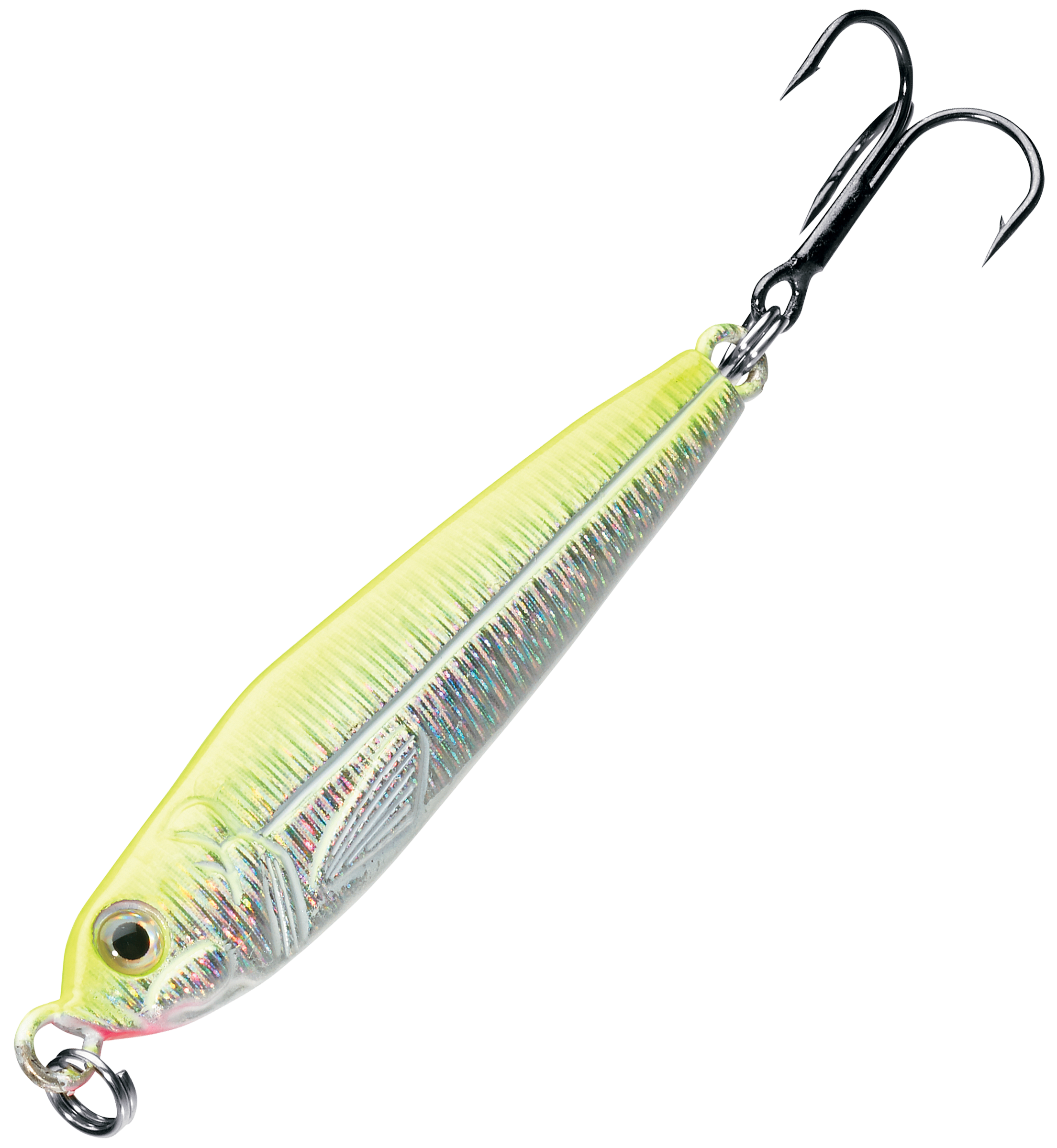 10070661 Cabelas RealImage Jig-N-Spoon - 1.5 oz. - Chartreu sku 10070661
