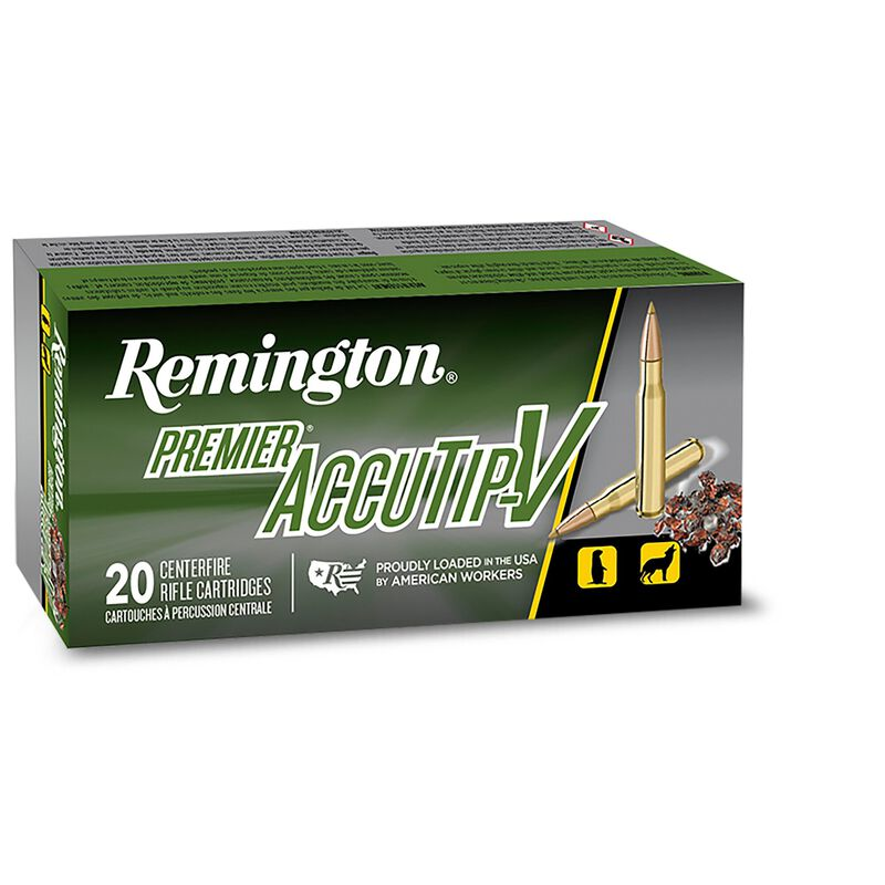 Remington Remington Premier AccuTip-V .223 Remington 55 Grain Centerfire Rifle Ammo - $27.99 at Cabela's Program