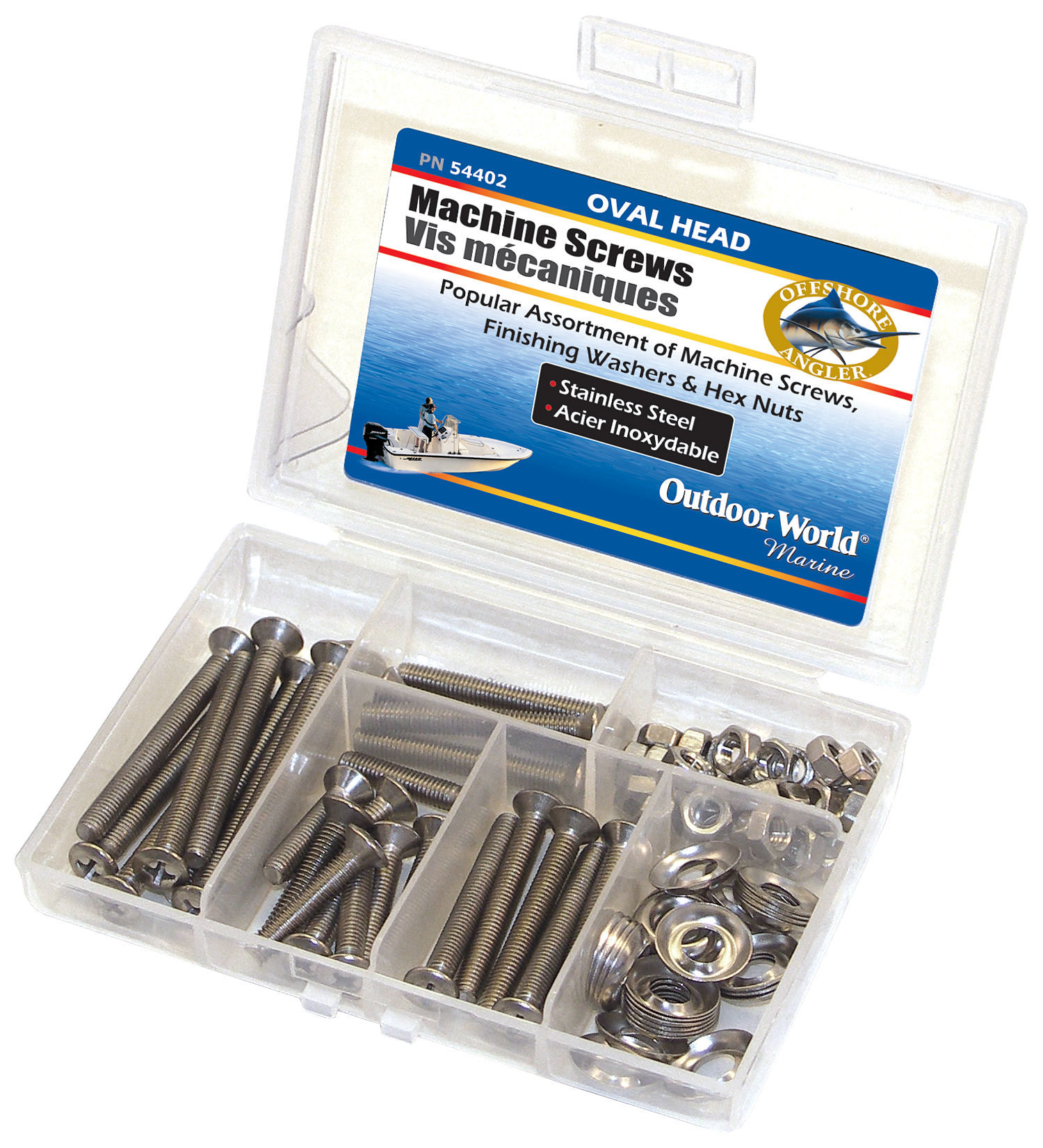 Offshore Angler Stainless Steel Machine Screw Kit