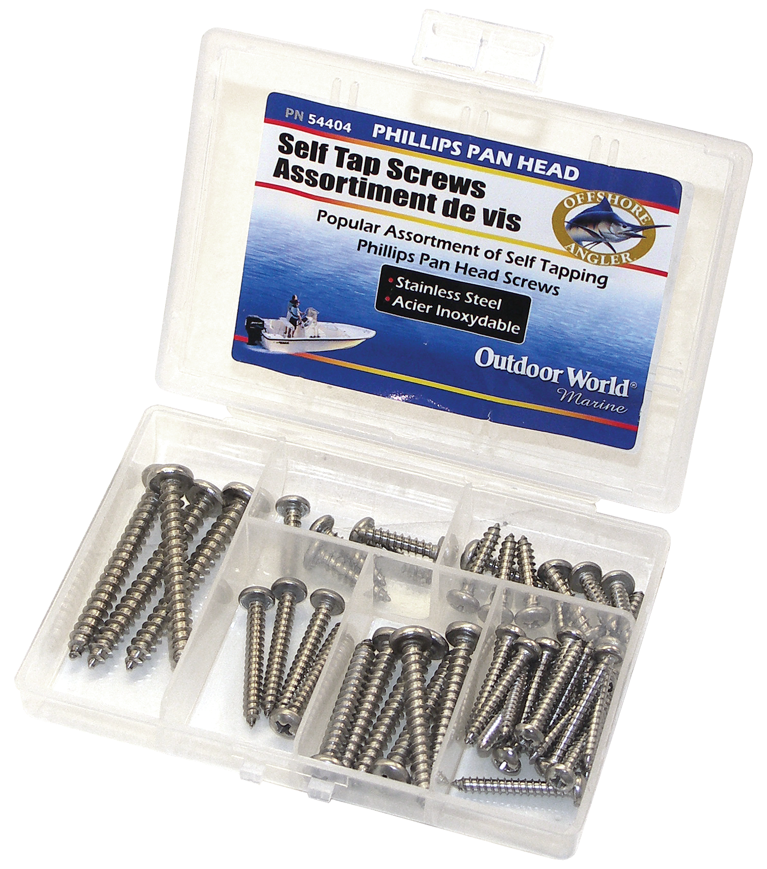 Offshore Angler Self-Tapping Pan-Head Screw Kit