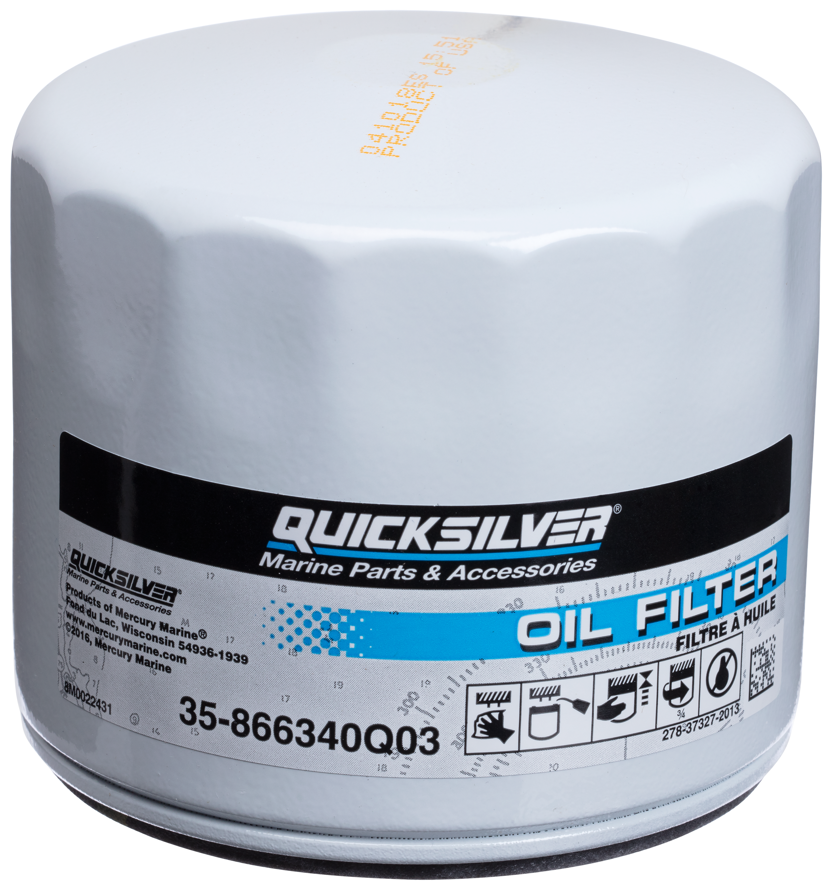 Quicksilver Mercury MerCruiser or Inboard Engine Oil Filter