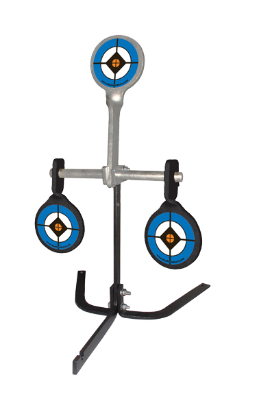 Do-All Outdoors .38/.44 Auto Reset Shooting Target - Black