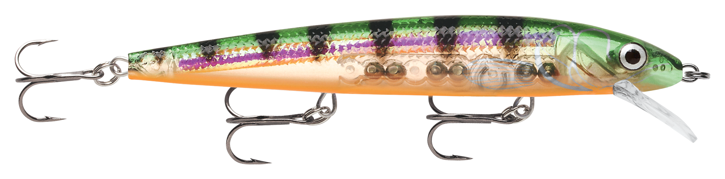 Rapala Husky Jerk Minnow - 5-1/2' - Glass Perch