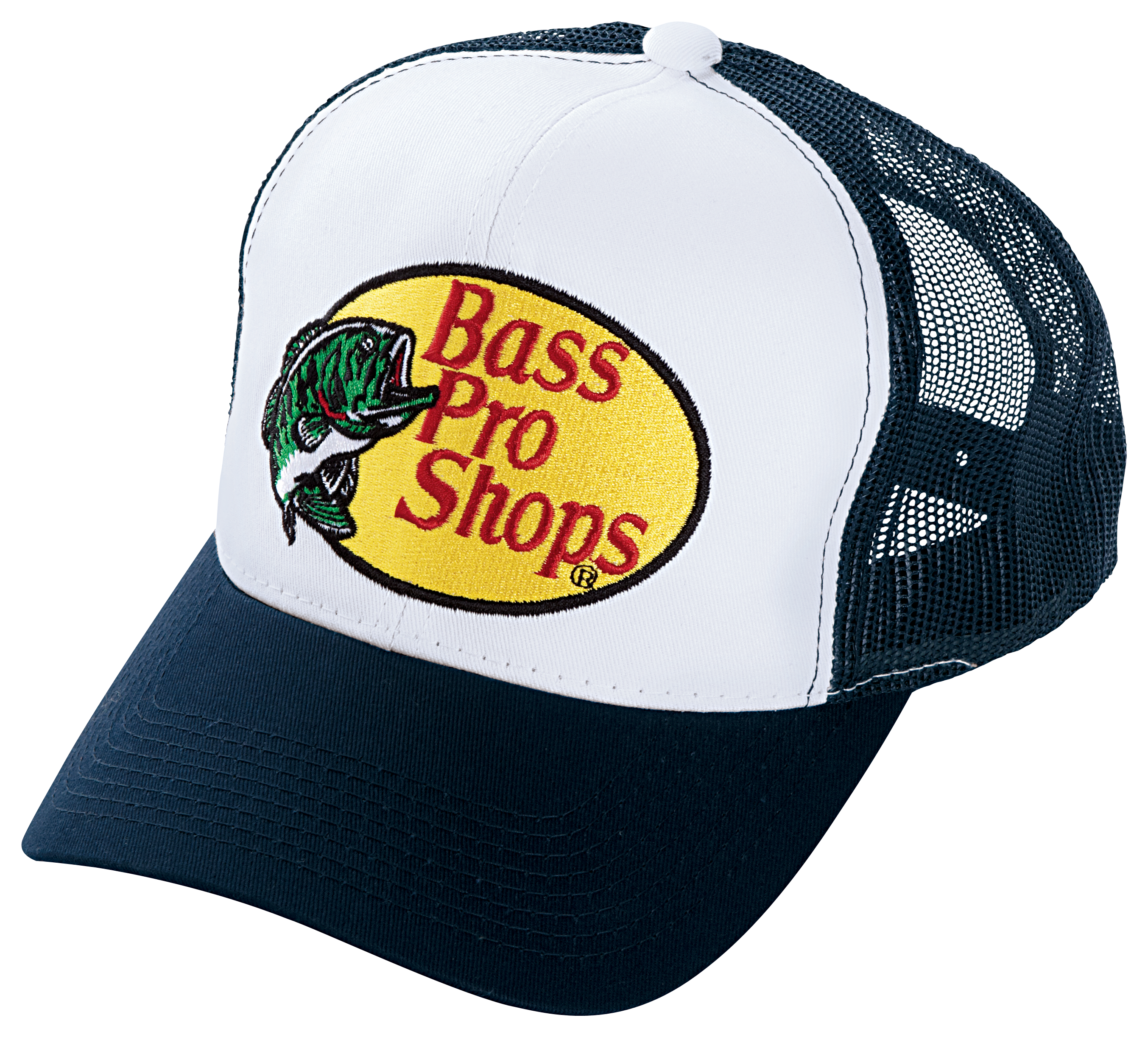 Bass Pro Shops Embroidered Logo Mesh Cap - Navy