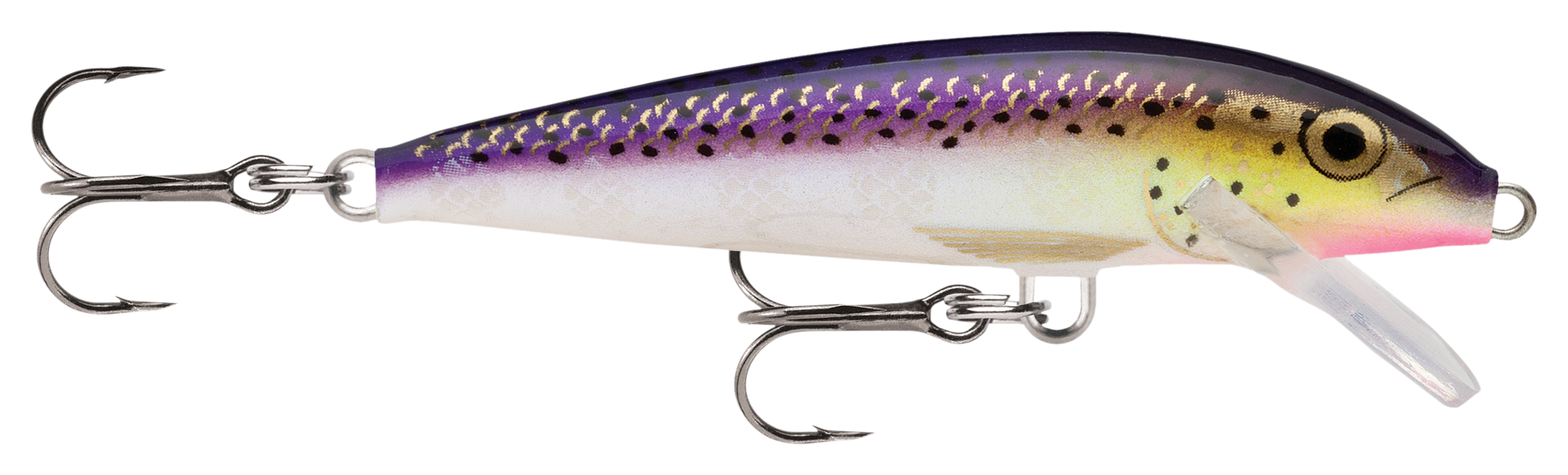 Image of Rapala Original Floating Minnow - 2-3/4' - 1/8 oz. - Purpledescent