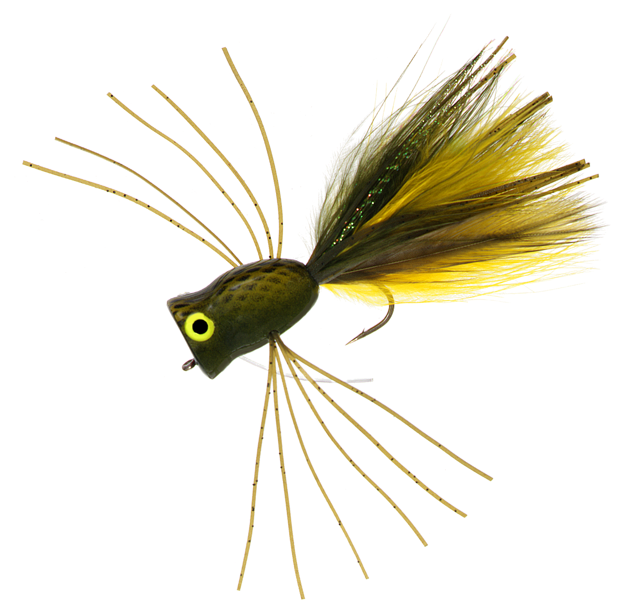 Rainys Rattlin Foam Frog Fly