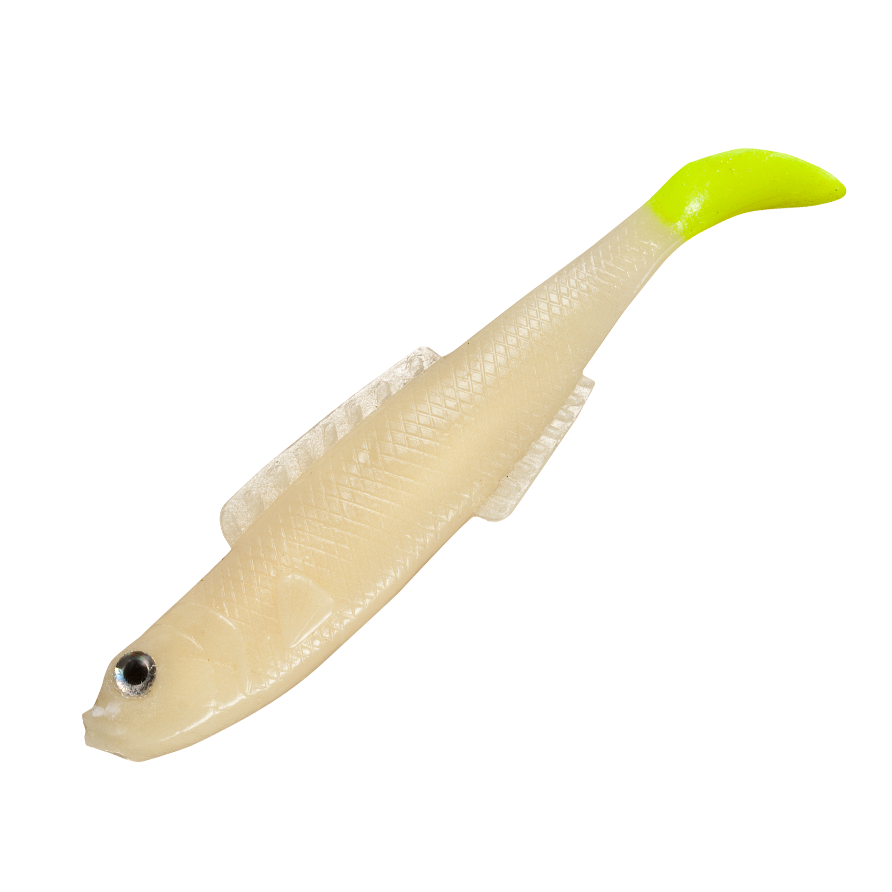 Berkley Saltwater PowerBait Mullet - Glow/Chartreuse