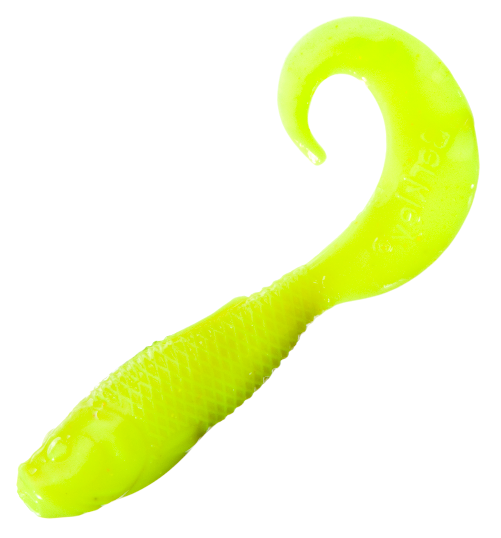 Image of Berkley Saltwater Gulp! Swimming Mullet - Chartreuse - 4″ - 10 Pack