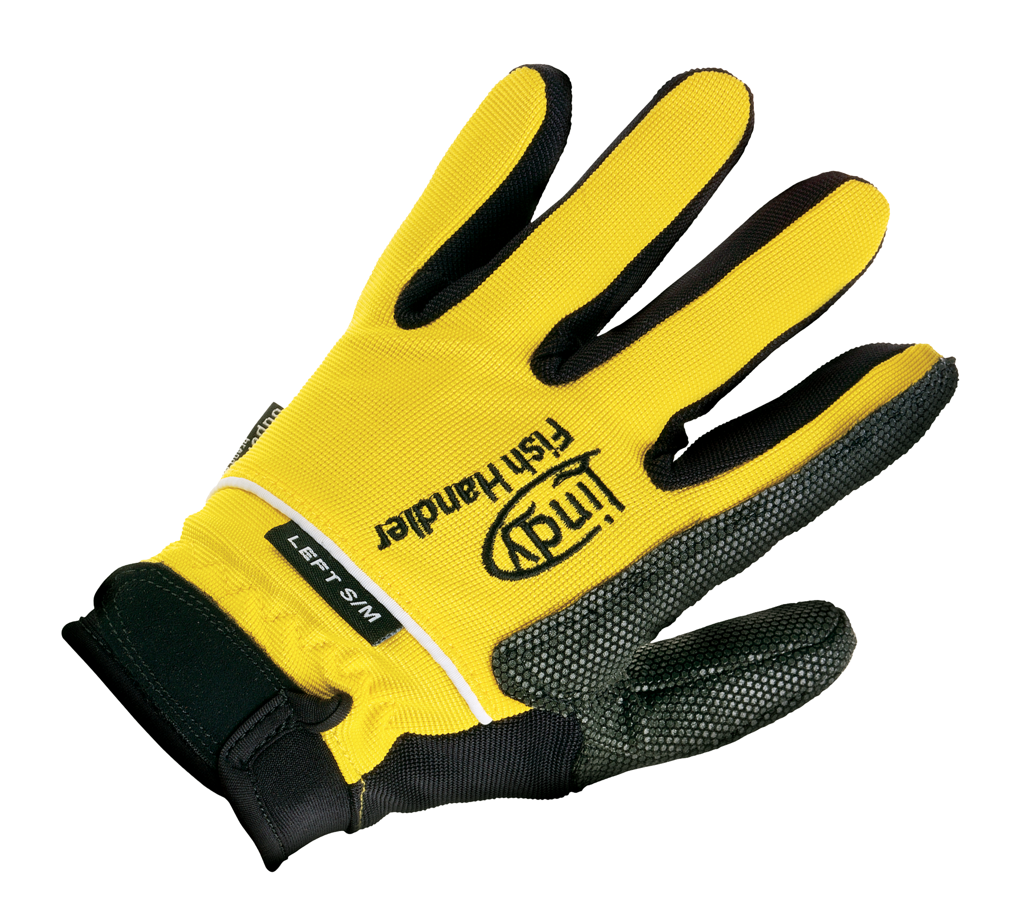 Lindy Fish Glove - Yellow/Black - S/M - Left Hand