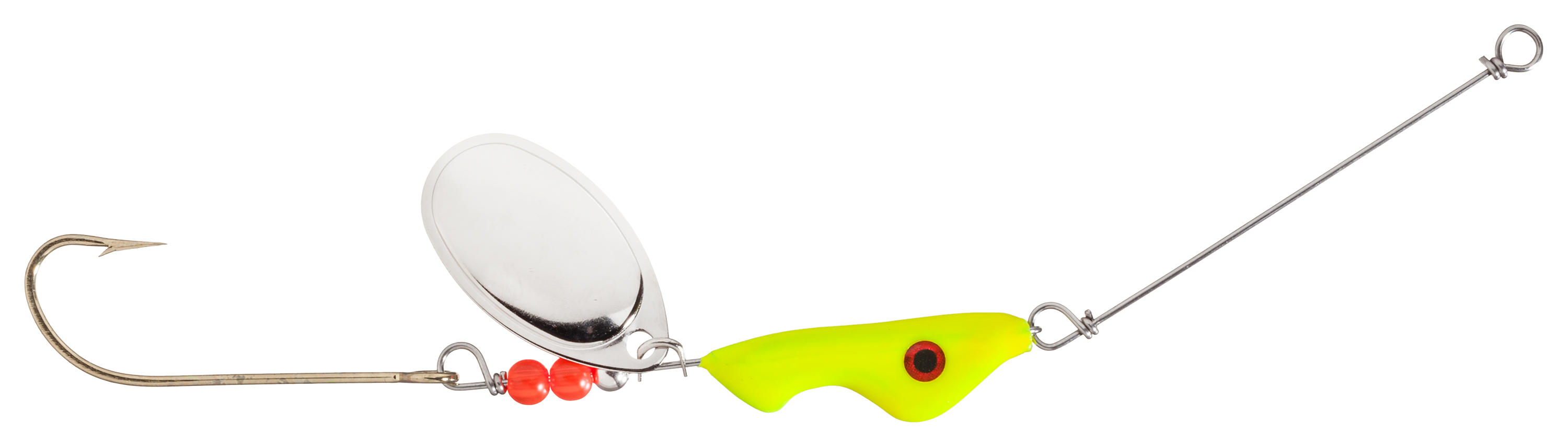 Erie Dearie Original Spinner - 1/4 oz. - Fluorescent Yellow