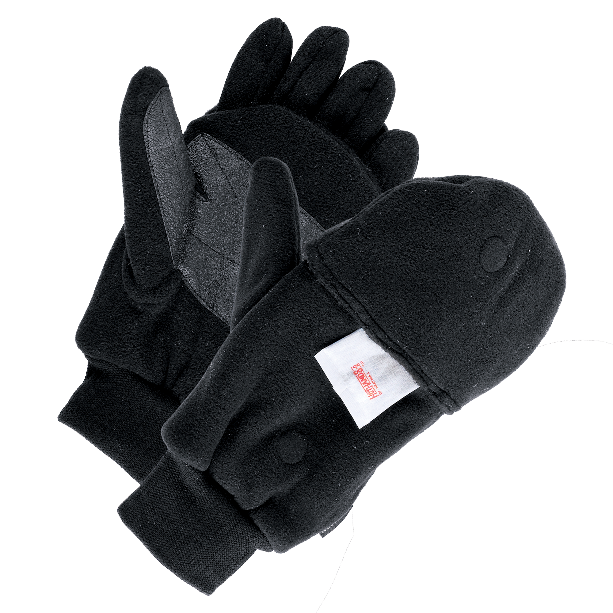 HotHands Heated Glo-Mittens - Black - XL - HotHands