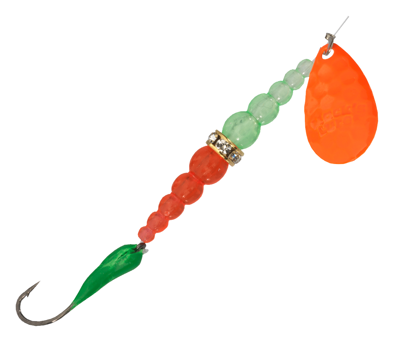 Macks Lure Kokanee Killer Spinner Rig - Orange/Green