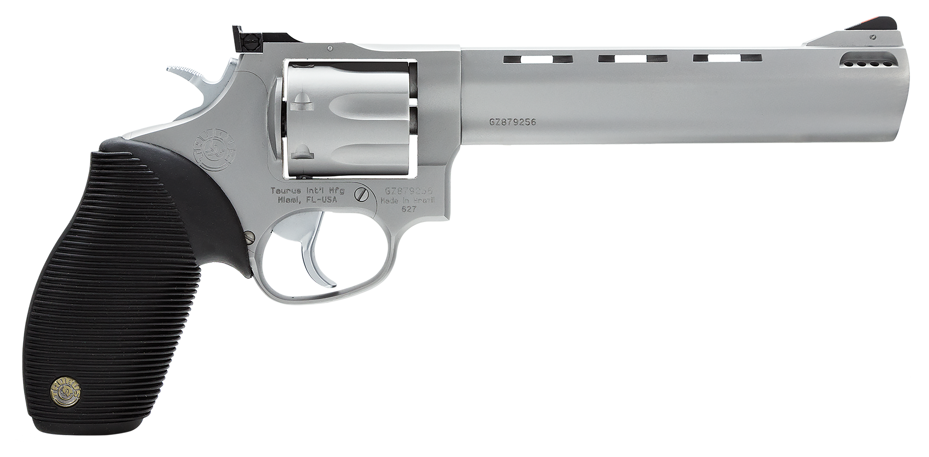 Taurus Tracker 627 Revolver with Adjustable Sights  Stock Color Black Rubber