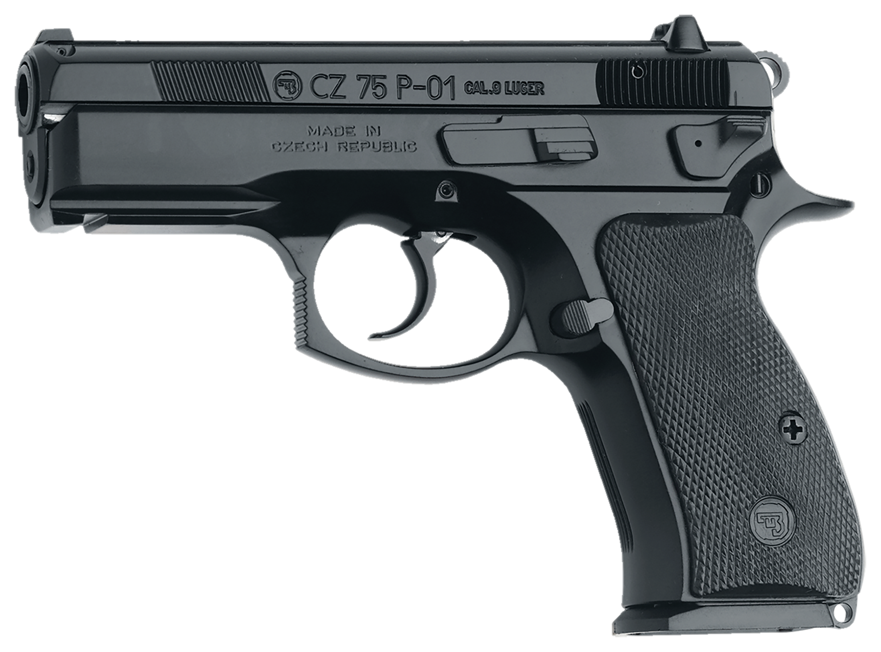 CZ P-01 Semi-Auto Pistol - Black