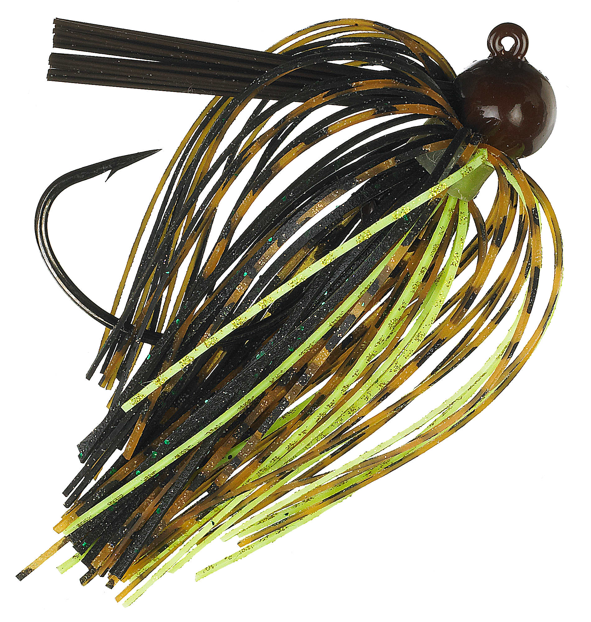 Chompers Skirted Football Jig - 1/4 oz. - Missouri Craw