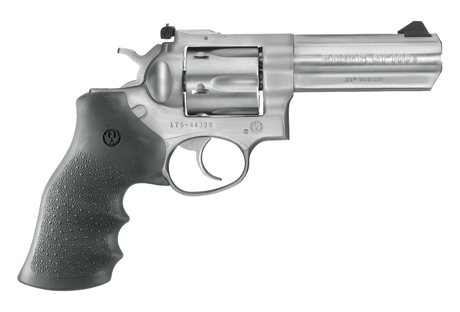 Ruger GP100 DoubleAction Revolver  Stainless Steel  3