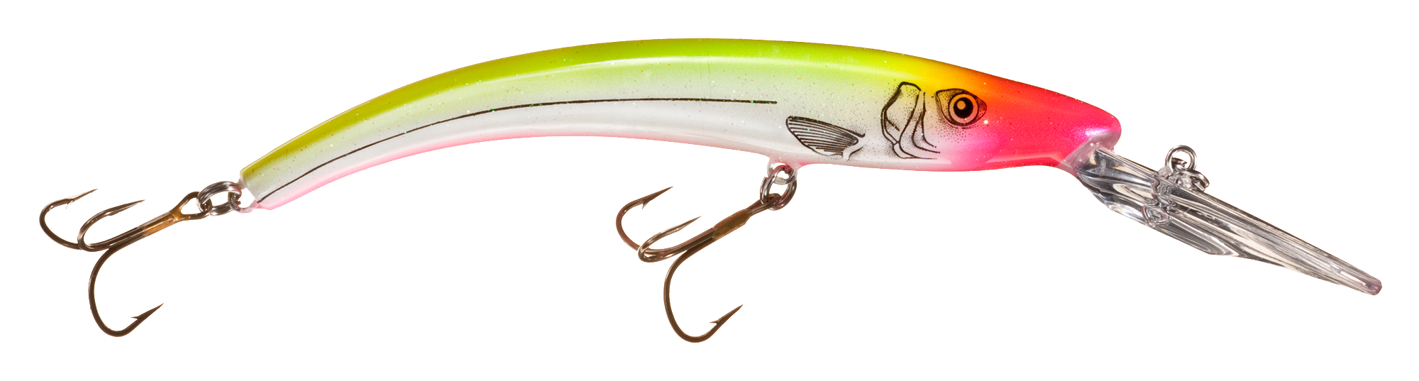 Image of Reef Runner Deep Diver 800 Crankbait - Pink Lemonade - 4-3/4″