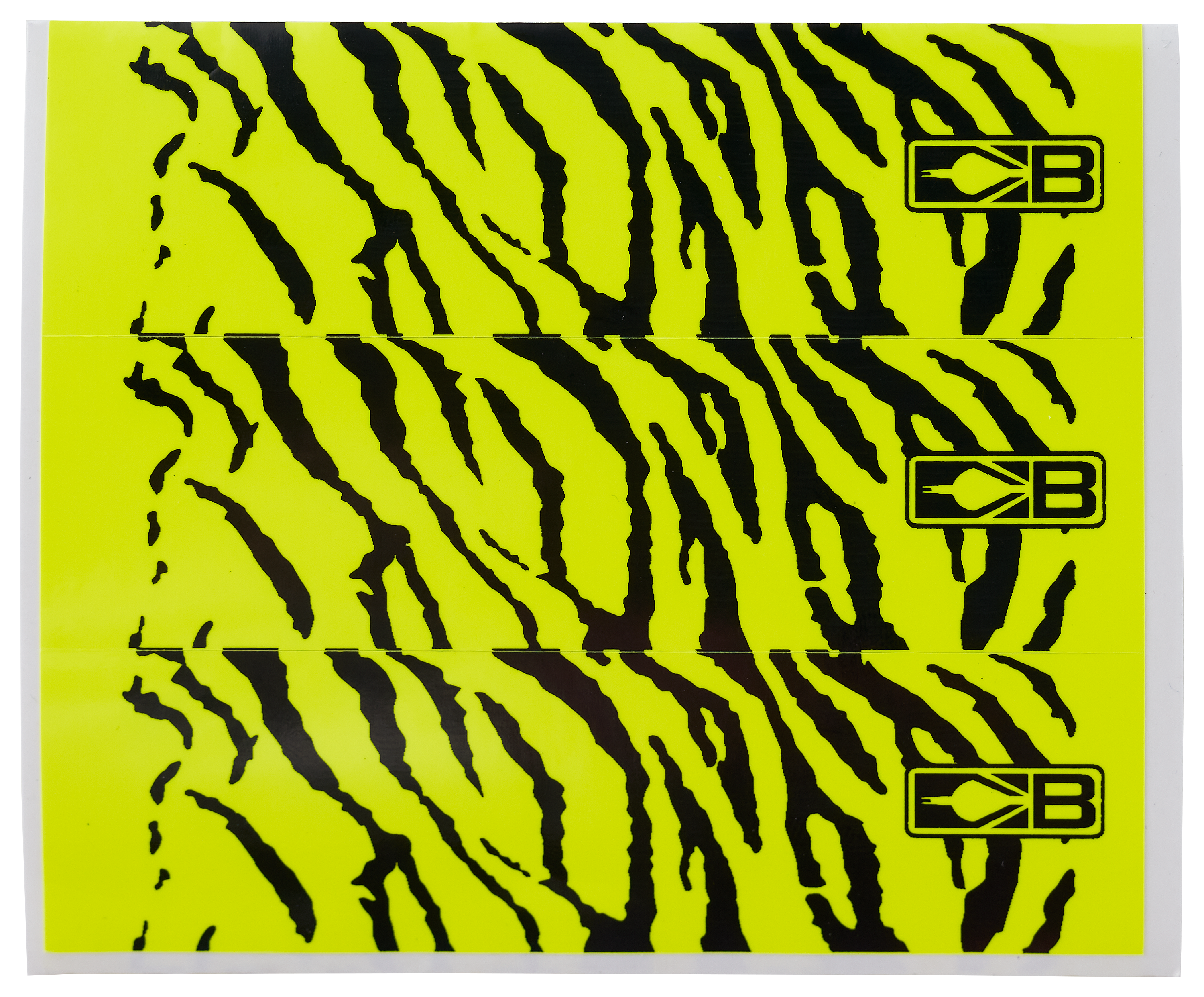 Bohning Blazer Arrow Wraps - Yellow Tiger - Bohning