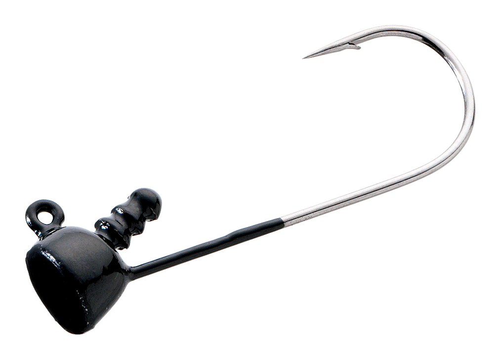 Buckeye Lures Spot Remover Jigheads - Black - 1/8 oz.