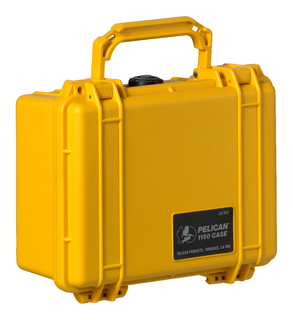 Pelican Protector Watertight Equipment Case - 10.6 x 9.7 x 4.9 - Yel