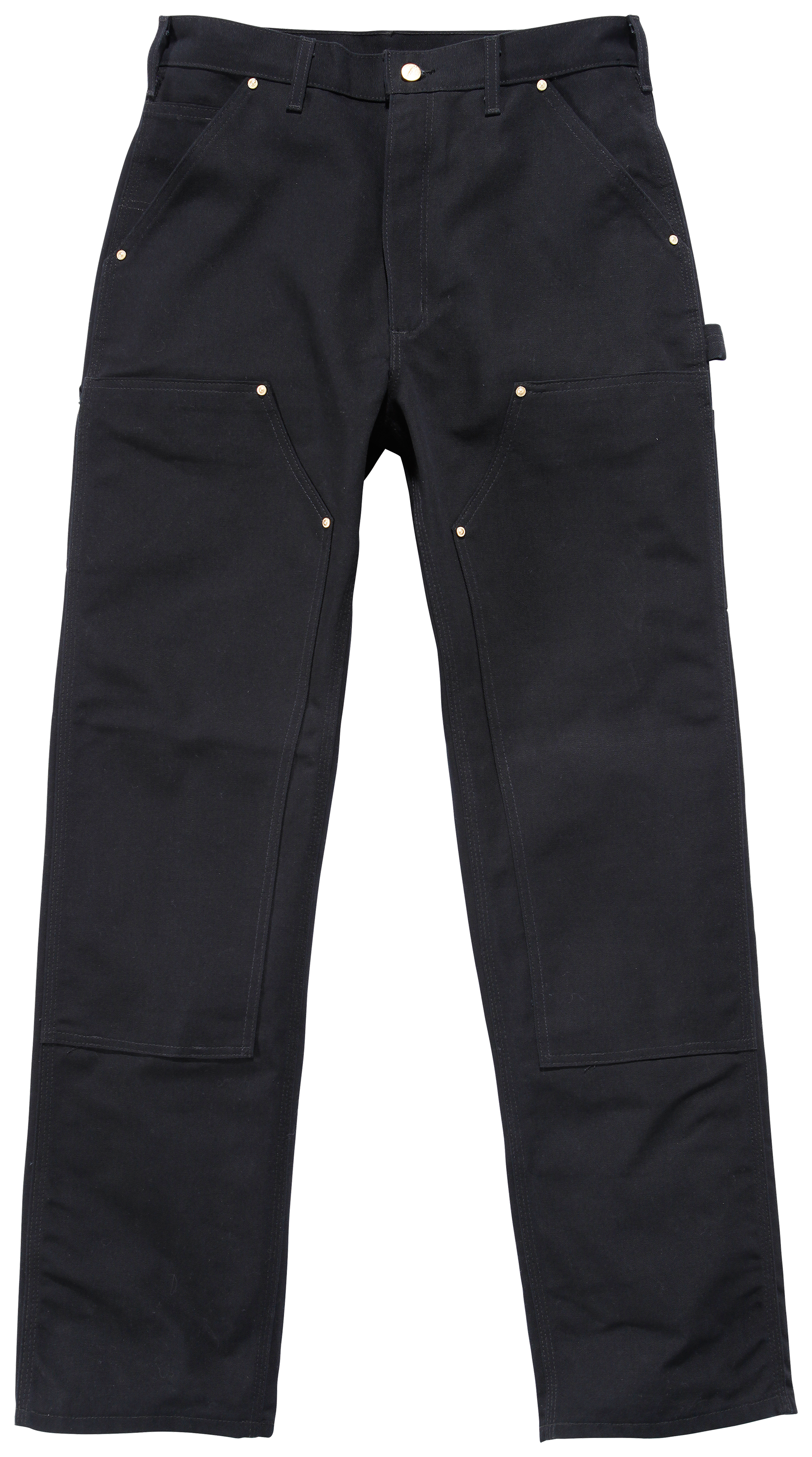 Carhartt Double Front Work Pants for Men - Black - 32x34