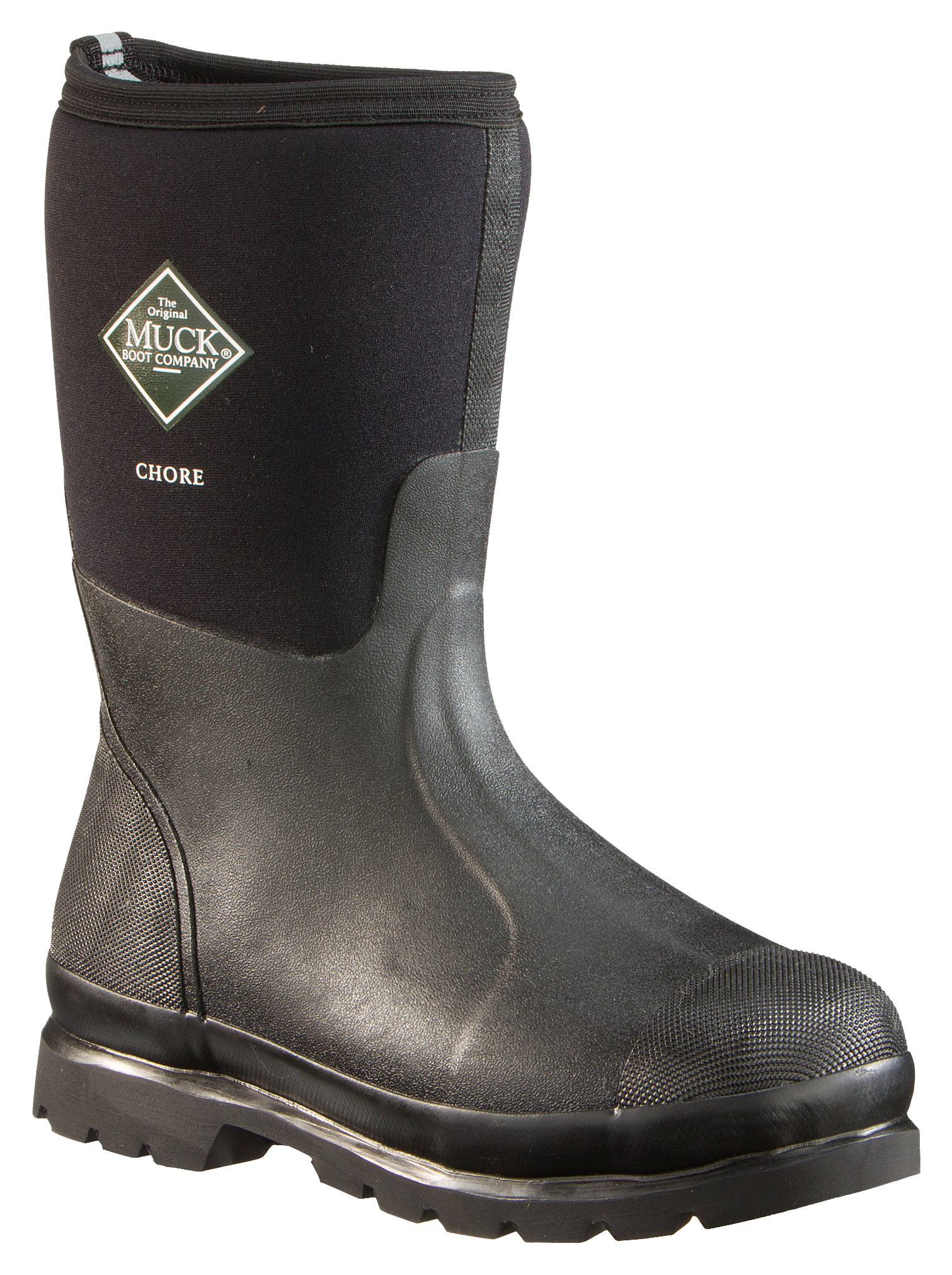 The Original Muck Boot Company Chore Mid Waterproof Work Boots for Men - Bl