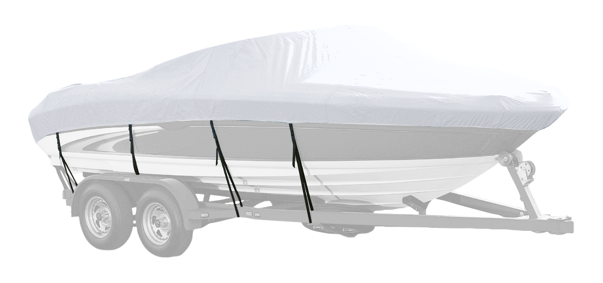 Image of Westland Select Fit Boat Cover for Flats Boats - Linen - 16'6″-17'5″