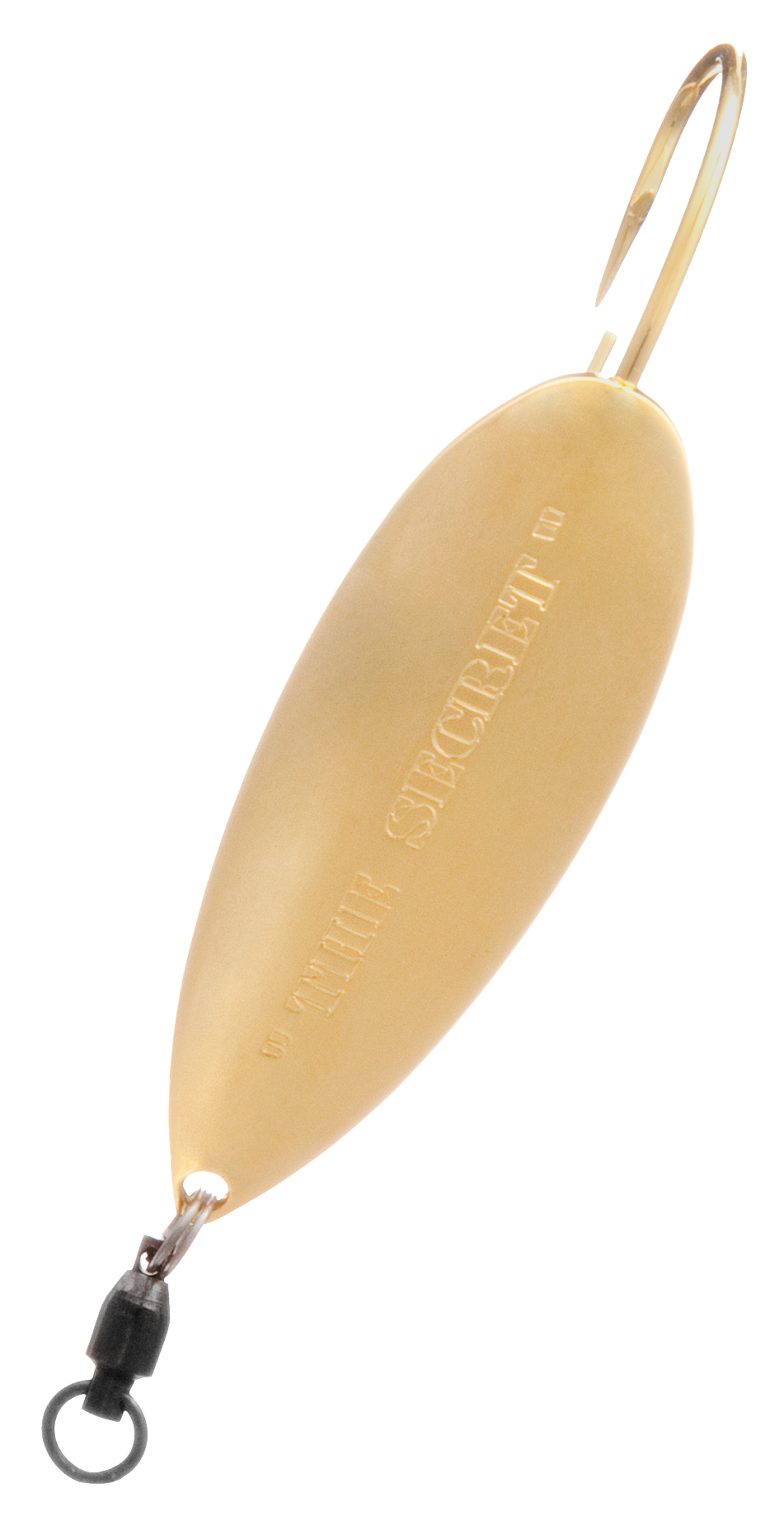 H&ampH Lures The Secret Redfish Spoon Lure - 1/4 oz. - Gold