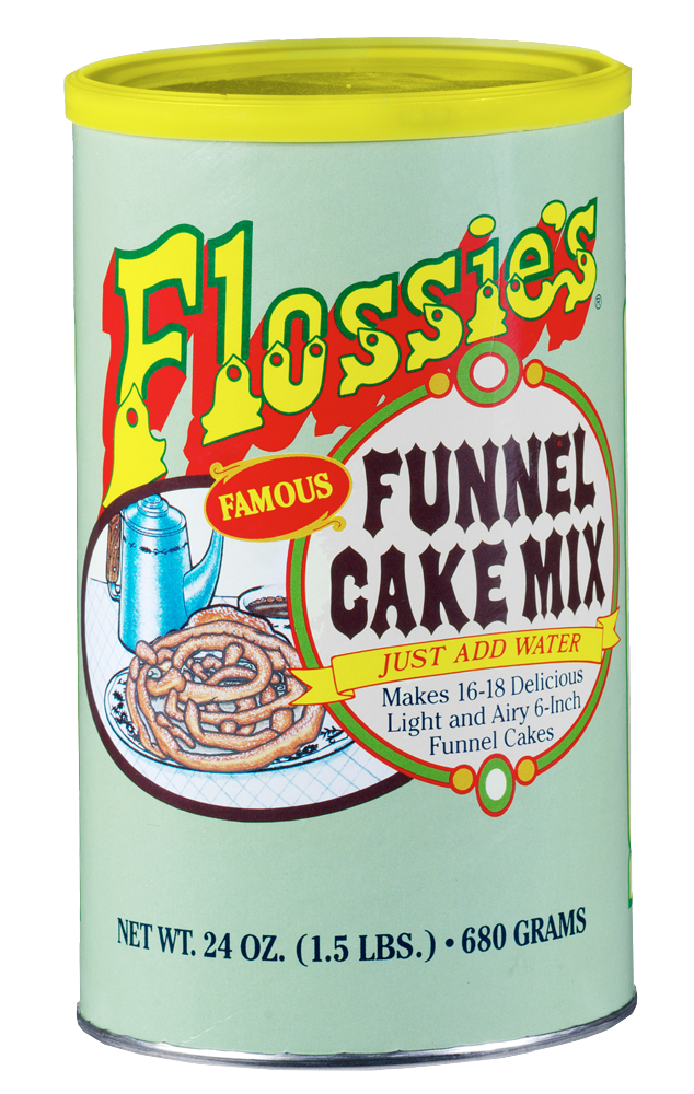 Flossies Original Famous Funnel Cake Mix - 1346309 - Accessories Who doesnt love sweet, crispy/chewy funnel cakes?  sku 1346309