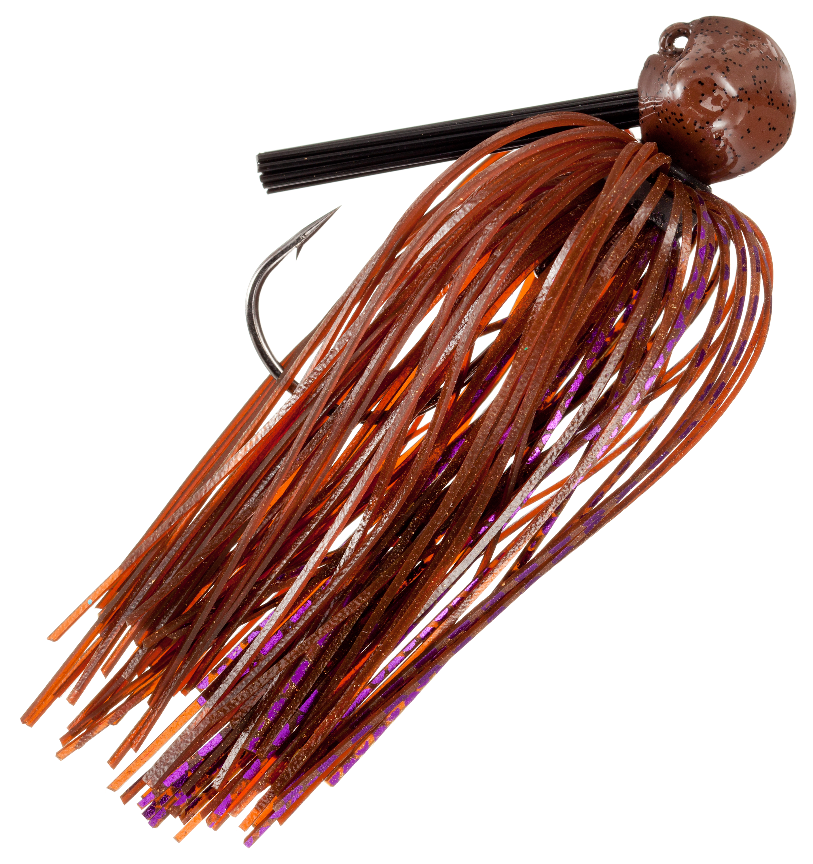 Bass Pro Shops Enticer Pro Series Football Jig - 1/2 oz - Brown Purple - 1354703 - Fishing Tackle The Bass Pro Shops Enticer Pro Series Football Jig sku 1354703