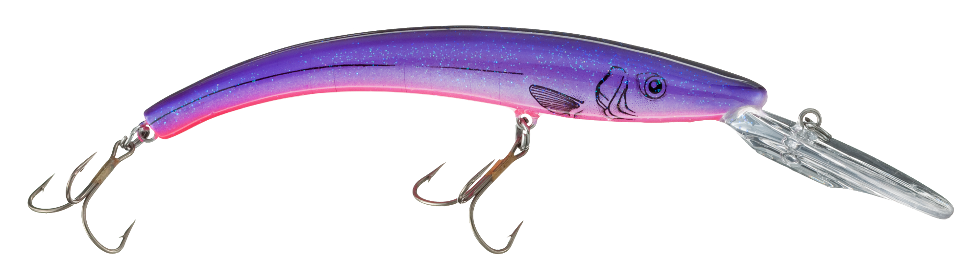 Image of Reef Runner Deep Diver 800 Crankbait - Purple Demon - 4-3/4″