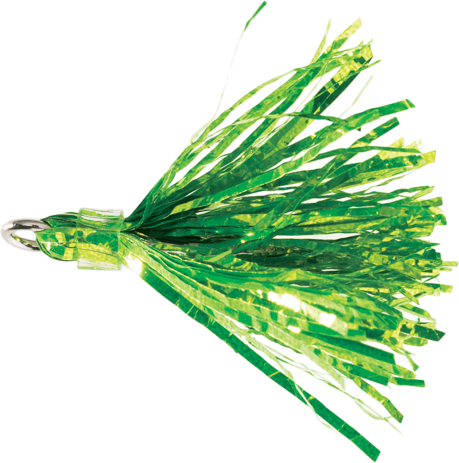 Image of Howie's Tackle Peanut Fly - 1-1/2″ - Glitter Chartreuse