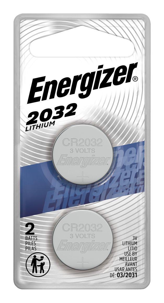 Energizer Coin Lithium 2032 Batteries 2-Pack - Energizer