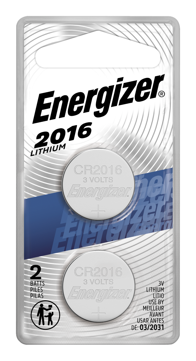 Energizer Coin Lithium 2016 Batteries 2-Pack - Energizer