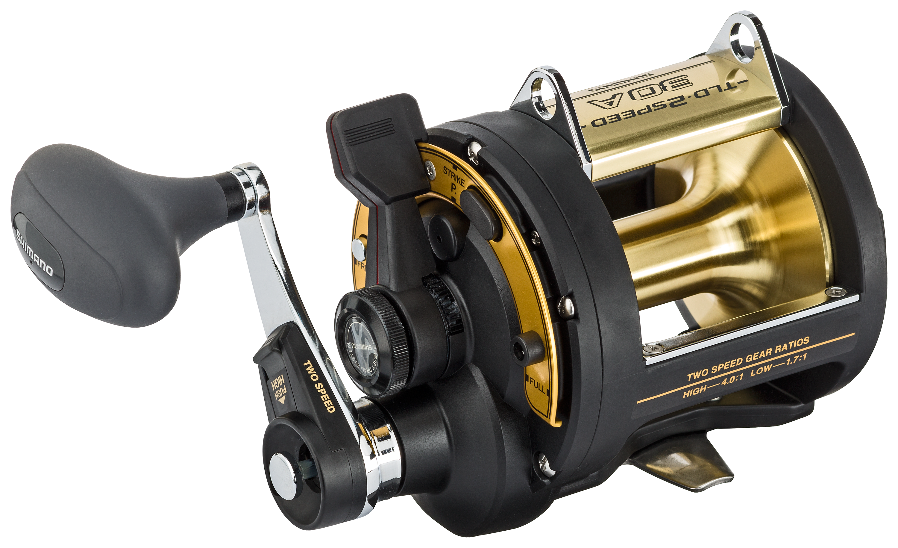 Shimano TLD Two-Speed A Model Conventional Reel - Model TLD30IIA