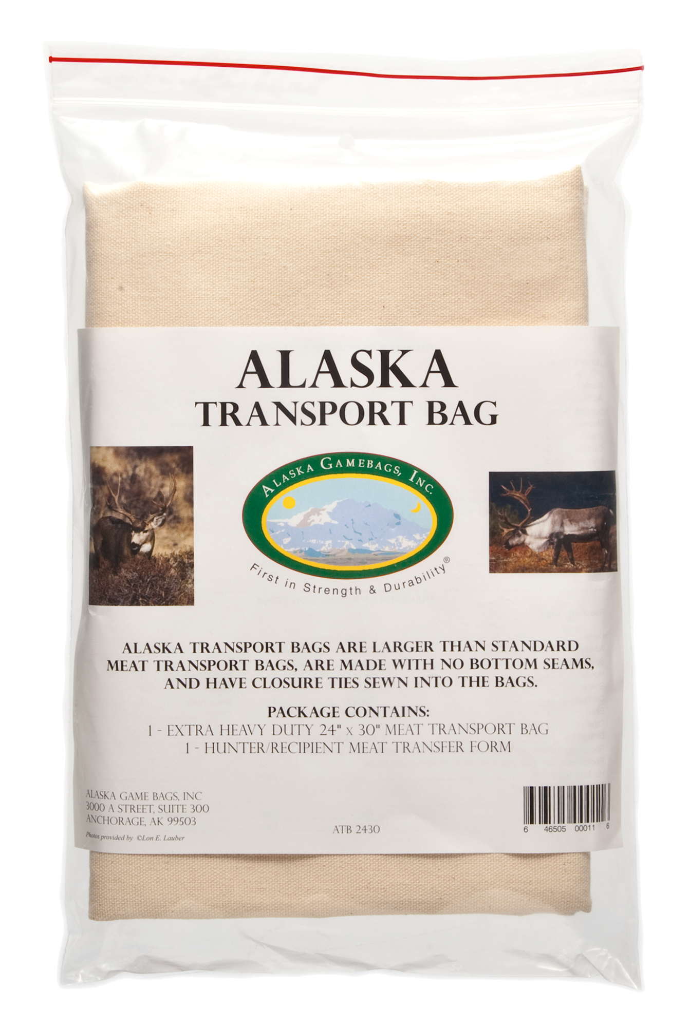 Alaska Game Bags Alaska 27'x30' Transport Bag - Alaska Game Bags