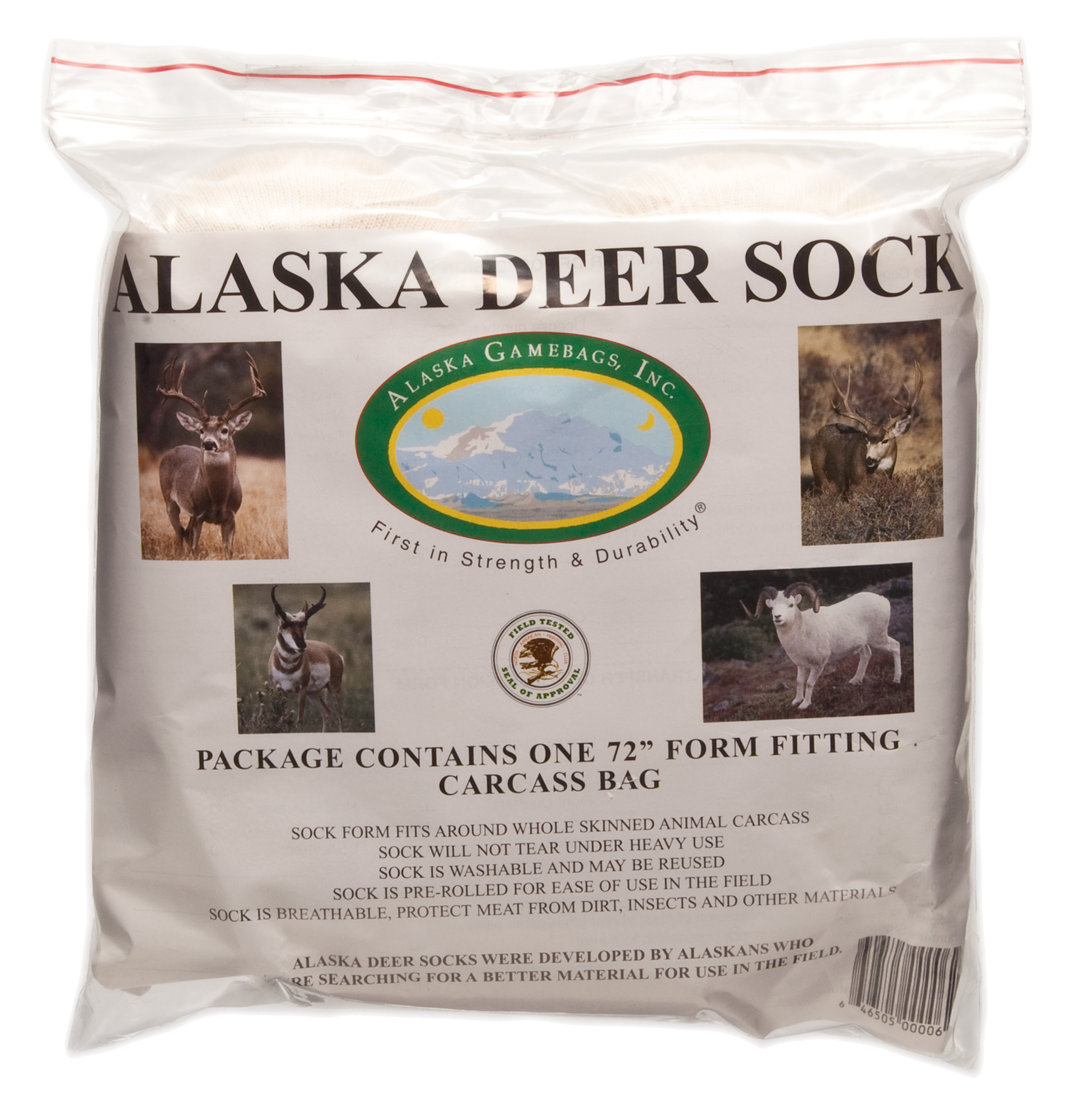 Alaska Game Bags Alaska Rolled Deer Sock - Alaska Game Bags