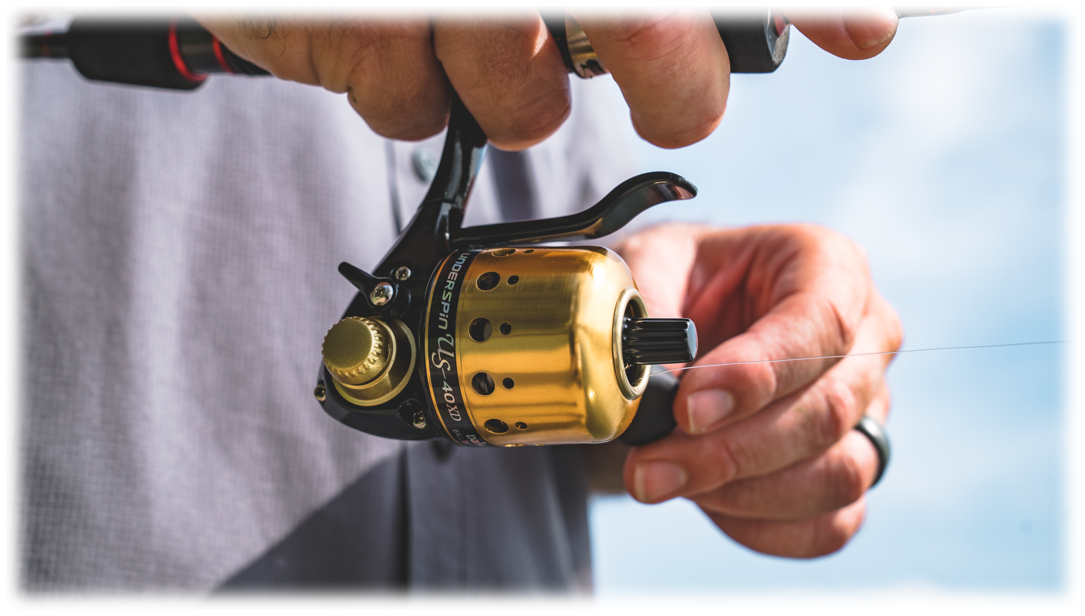 Daiwa Underspin XD Trigger Reel - US40XD-CP - 1429894 - Fishing The popular, versatile Daiwa Underspin XD Trigger  sku 1429894