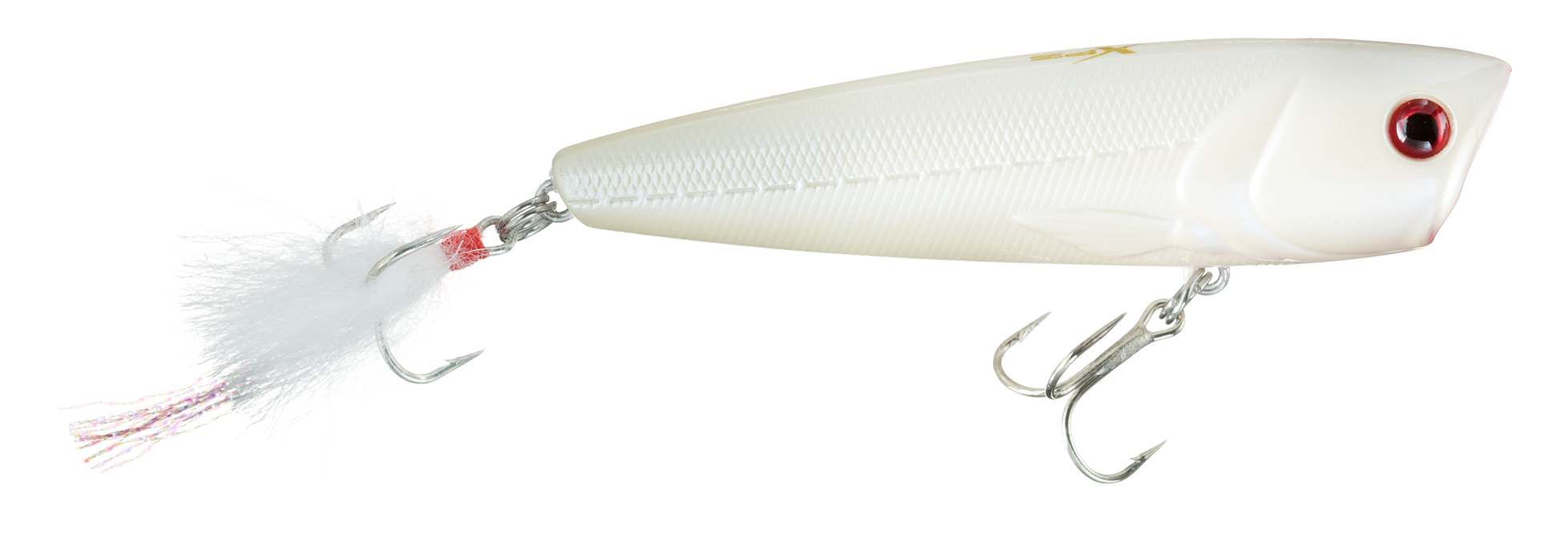 Bass Pro Shops XPS Z-Pop Hard Bait - 2-7/16 - Pearl Red Eye - 1432943 - Fishing Tackle Popping and chugging with the best of them, our Ba sku 1432943