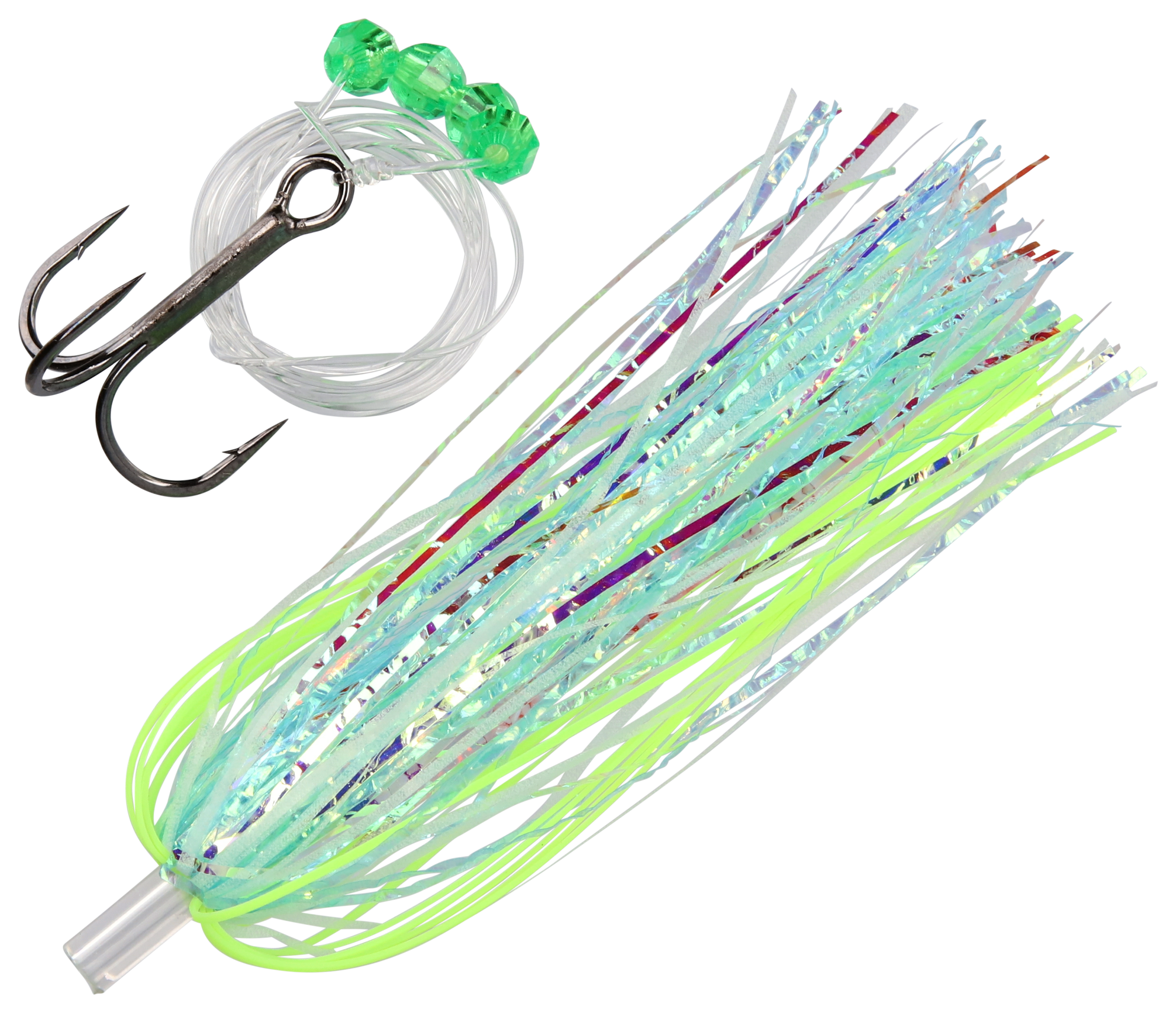 Image of Howie's Tackle Original Howie Fly Rig - 3-1/2″ - Glow Crusher