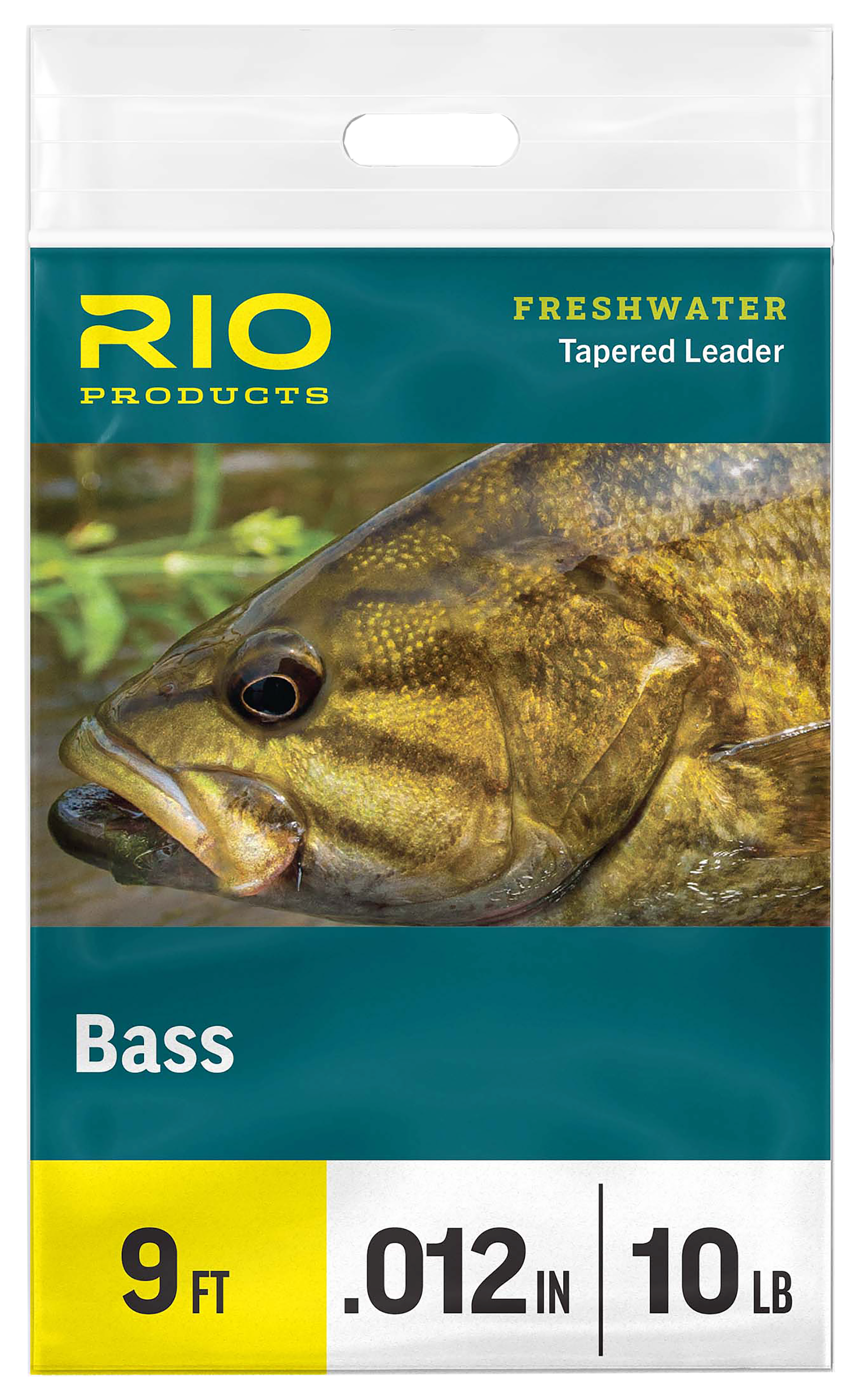 RIO Bass Tapered Leader 1-Pack - 10 lb.