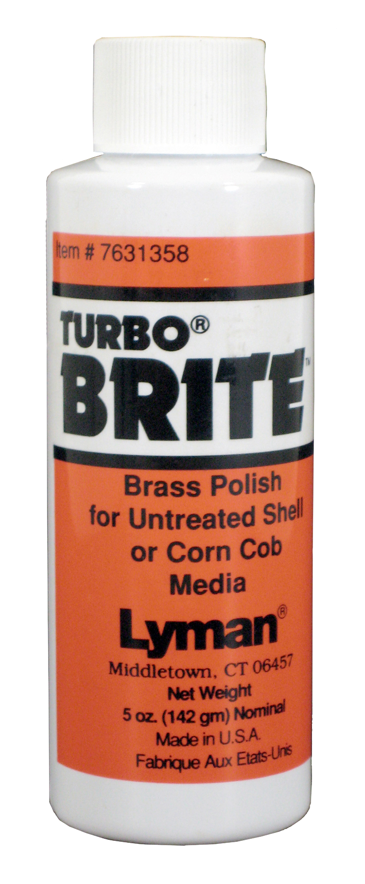 Lyman Turbo Brite Brass Polish for Untreated Shell or Corn Cob Media