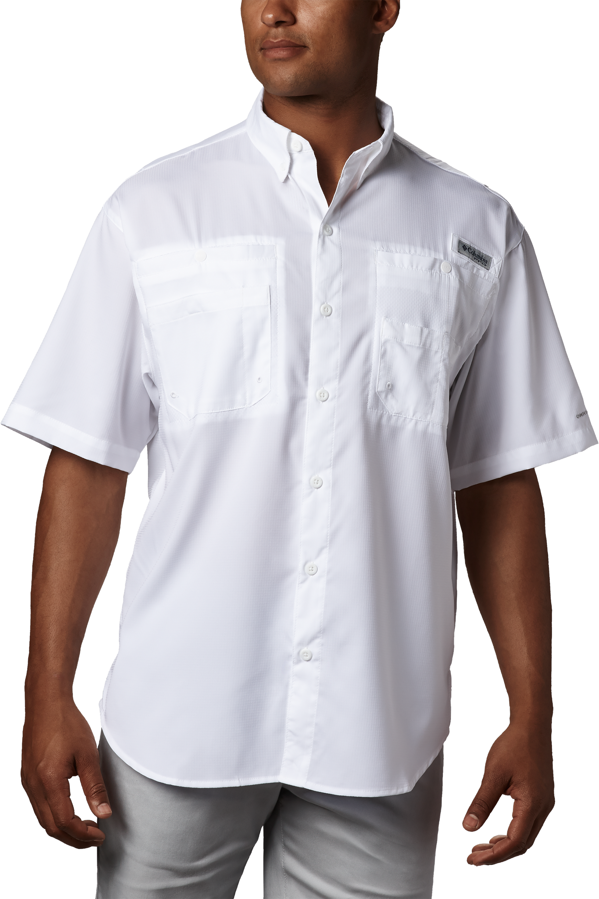 Columbia Tamiami II Short-Sleeve Shirt for Men - White - XL