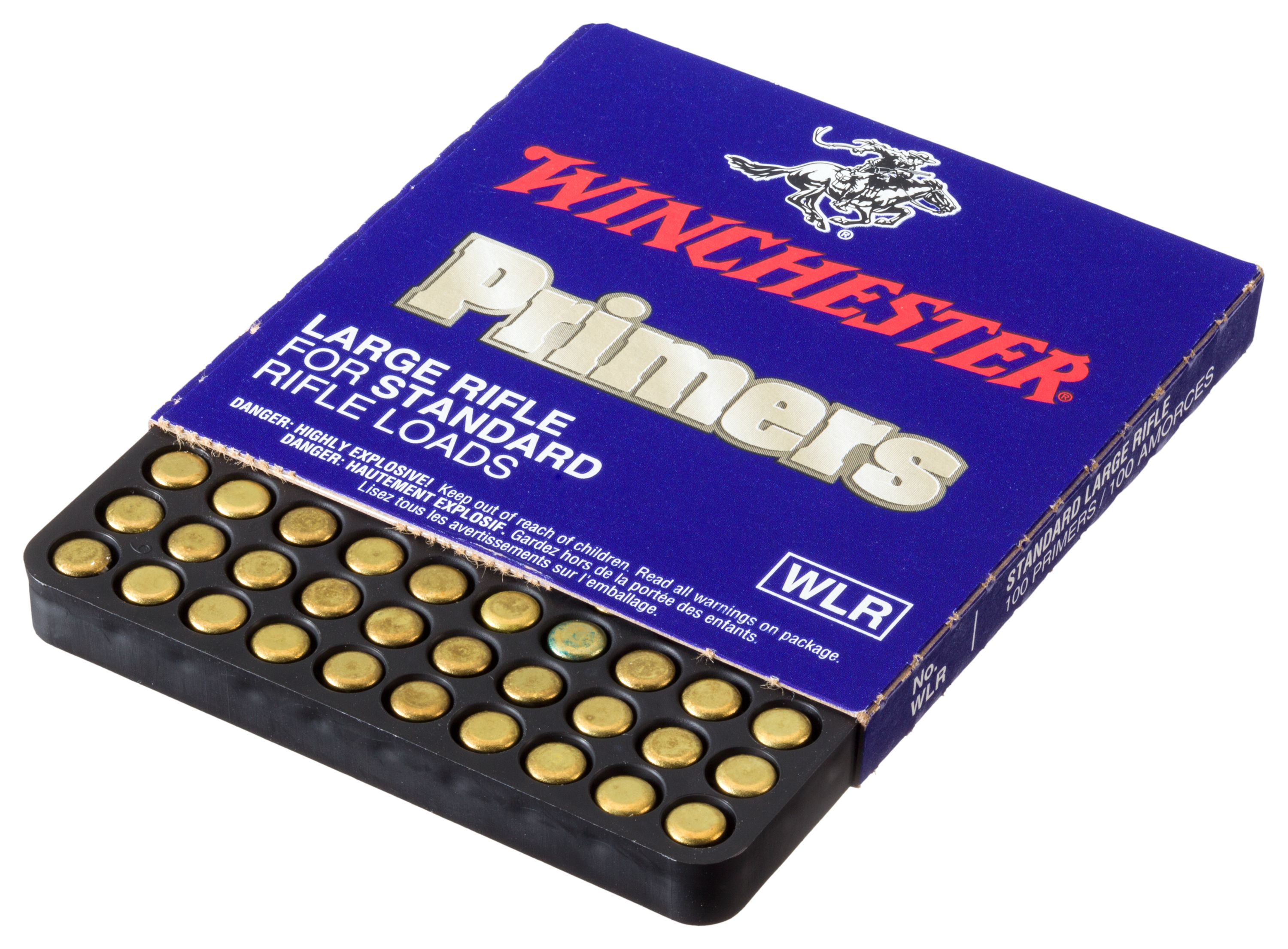 Winchester Large Rifle Primers - 8-1/2 - 100 - Winchester