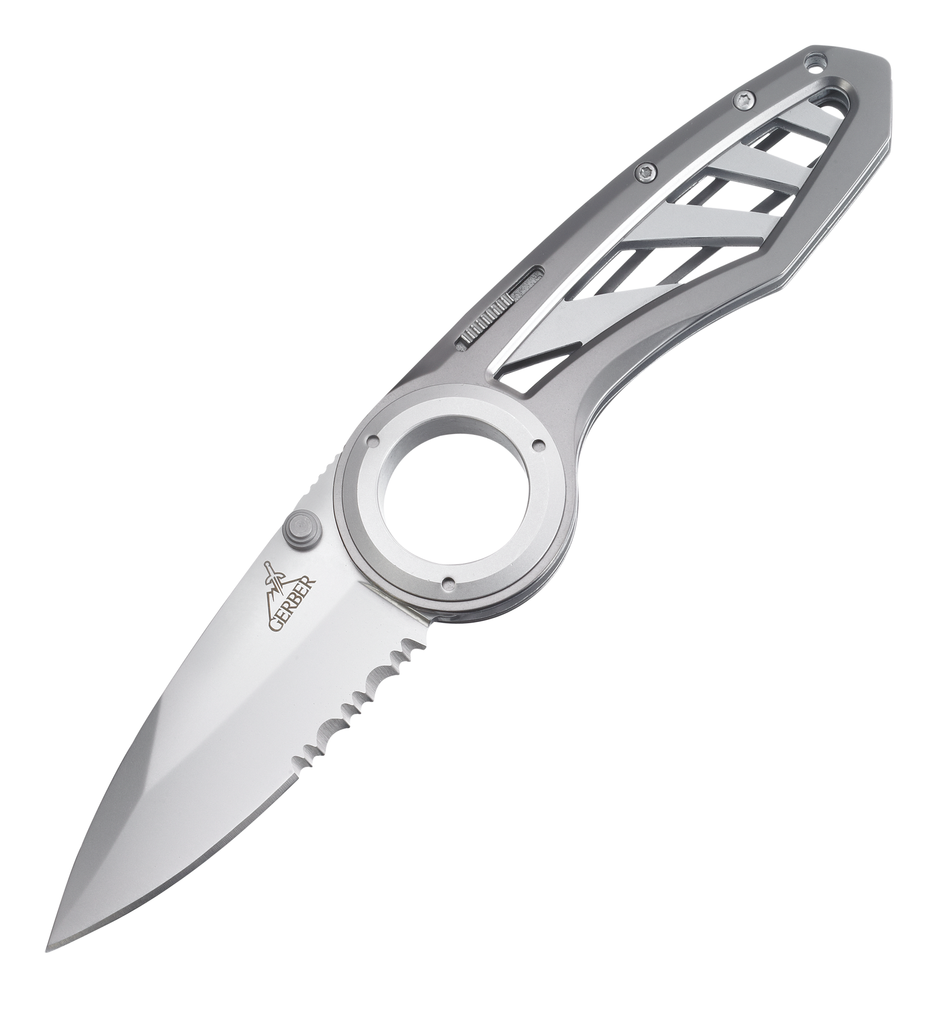 Gerber Remix Serrated Edge Folding Blade Knife - Gerber